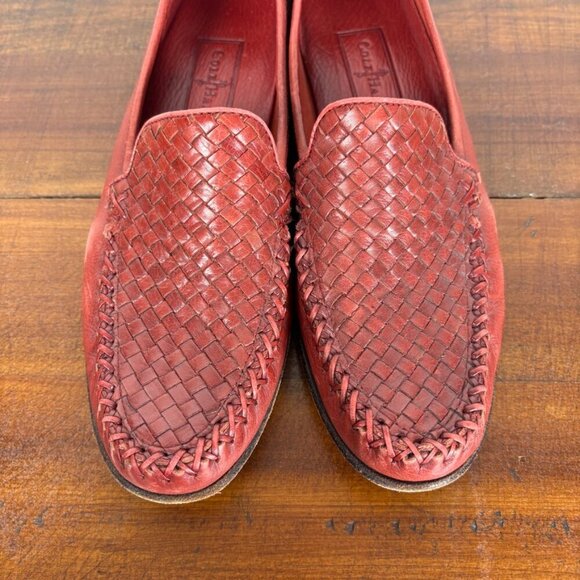 Cole Haan Braided Copper Red Slip on Loafers Size: 8.5 - Picture 10 of 14